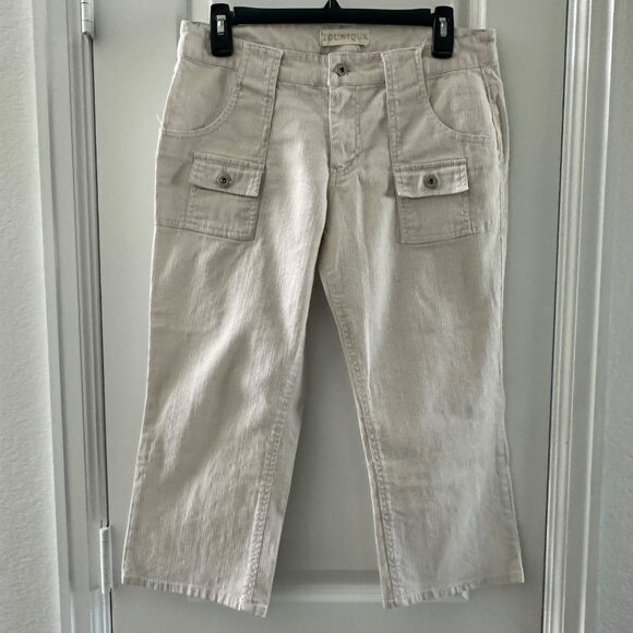 Younique Pants - Womens Younique Beige Cargo Style Cropped Pants Size 11